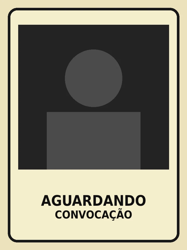 Figurinha aguardando convocação