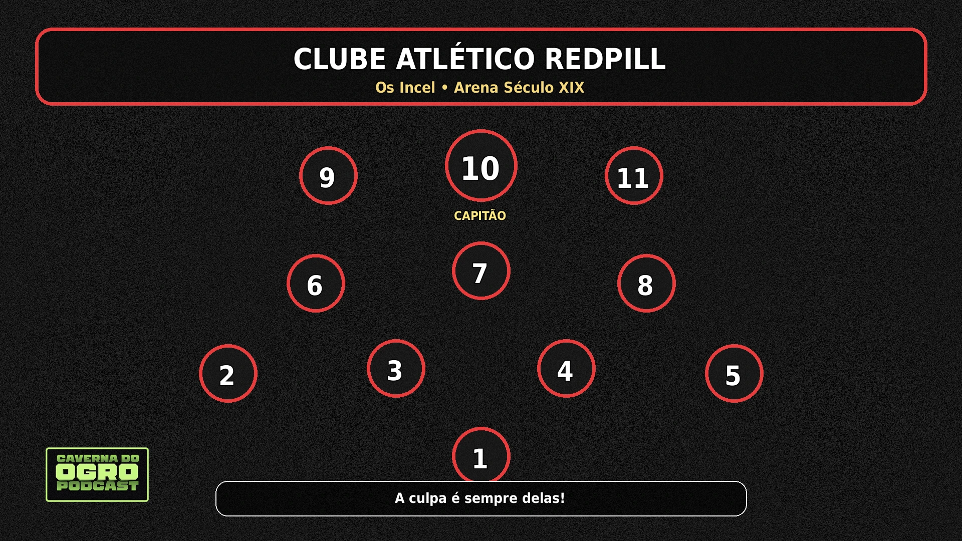 Arte 1920x1080 do Clube Atlético Redpill