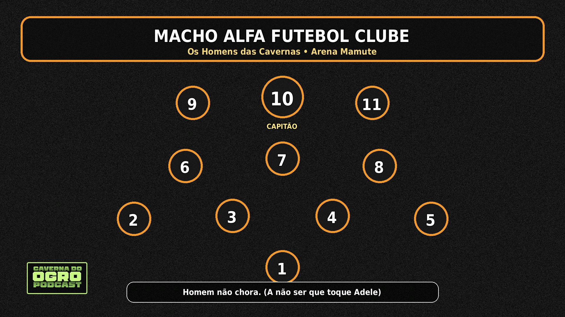 Arte 1920x1080 do Macho Alfa Futebol Clube